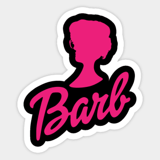 Barb Sticker